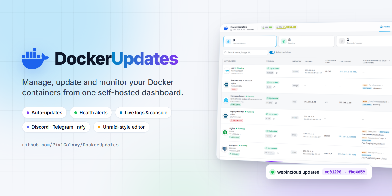 DockerUpdates