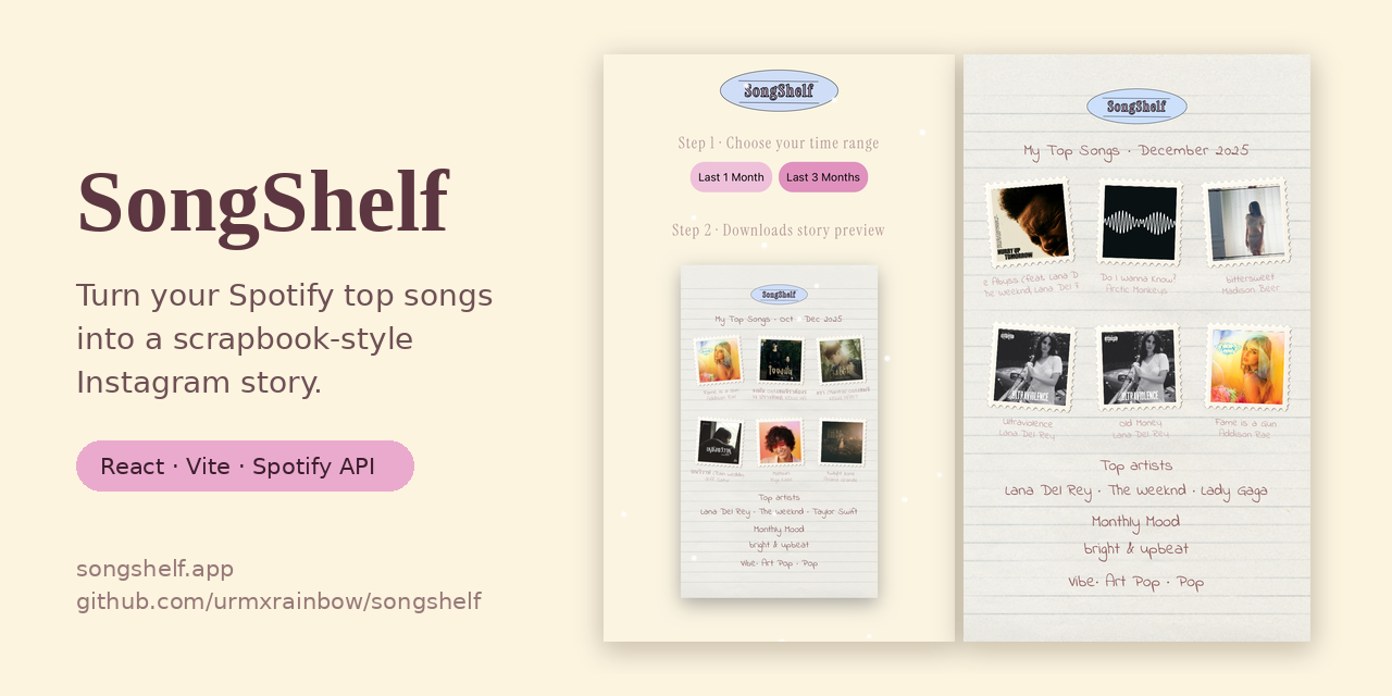 songshelf