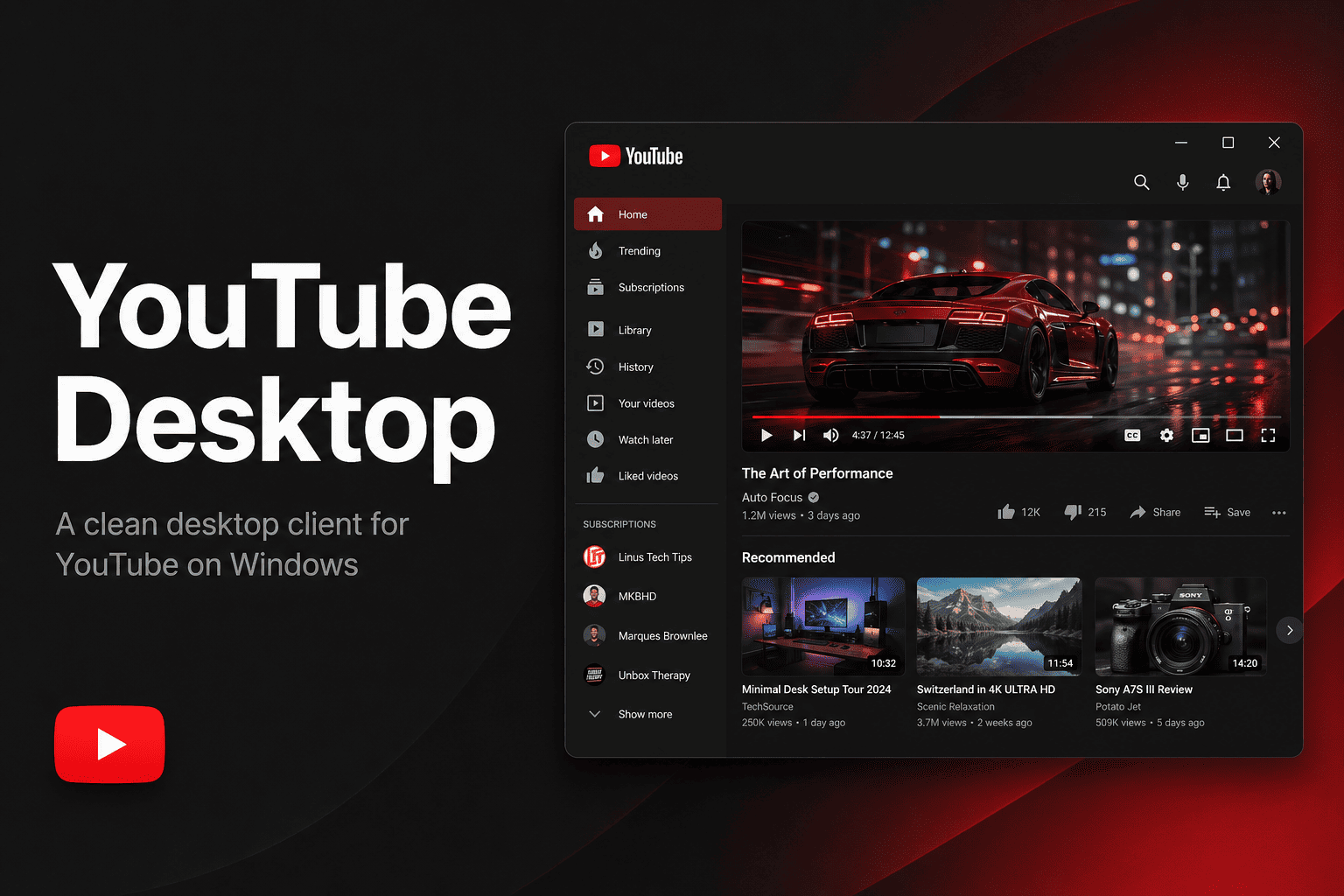 YouTube-Desktop