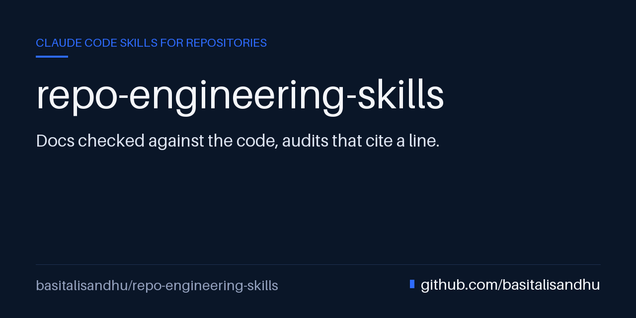 repo-engineering-skills