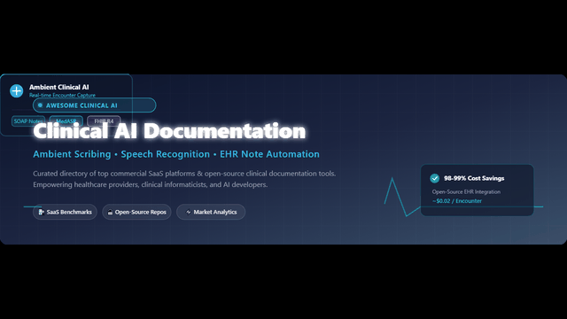 Awesome-Clinical-AI-Documentation