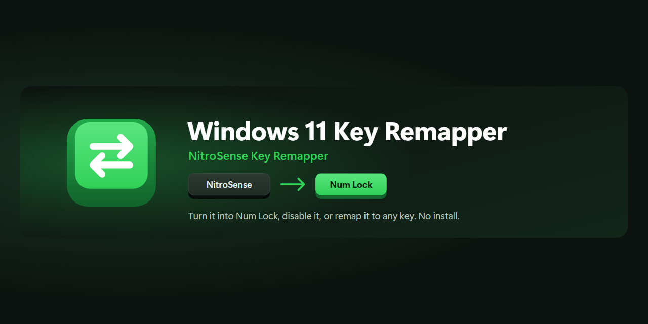 Win11-Key-Remapper-Acer-Nitrosense