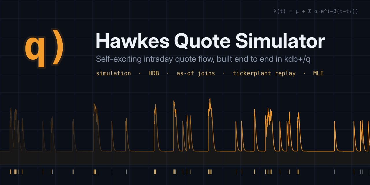 kdb-hawkes-quote-simulator