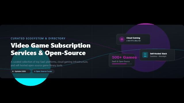 Awesome-Video-Game-Subscription-Service