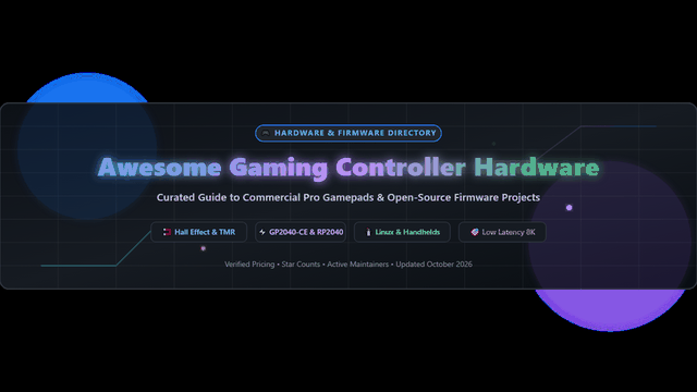Awesome-Gaming-Controller-Hardware