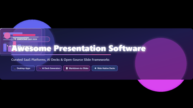 Awesome-Presentation-Software