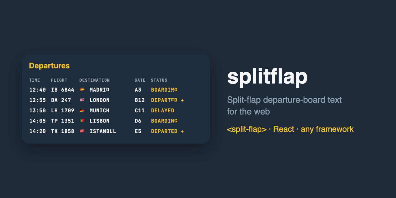 splitflap
