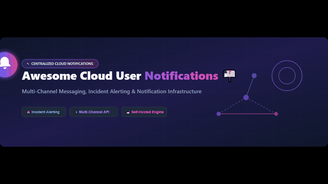 Awesome-Centralized-Cloud-User-Notifications