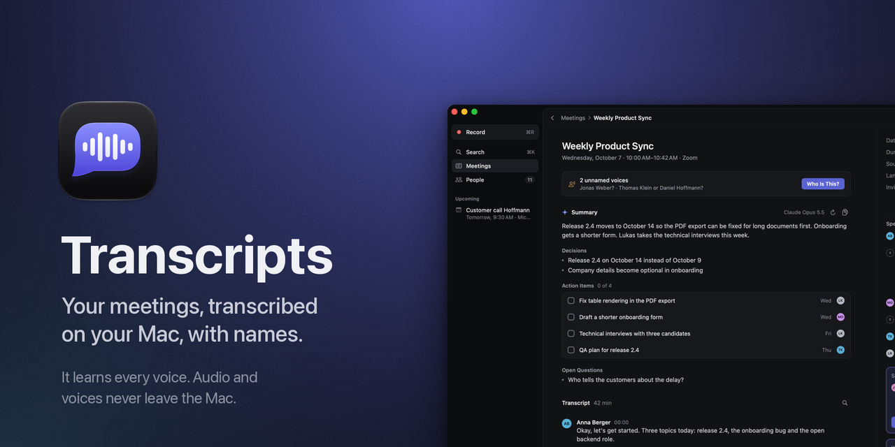 transcripts-app