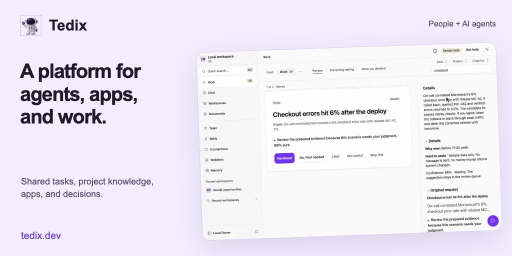 Social preview image for tedix-hq/tedix