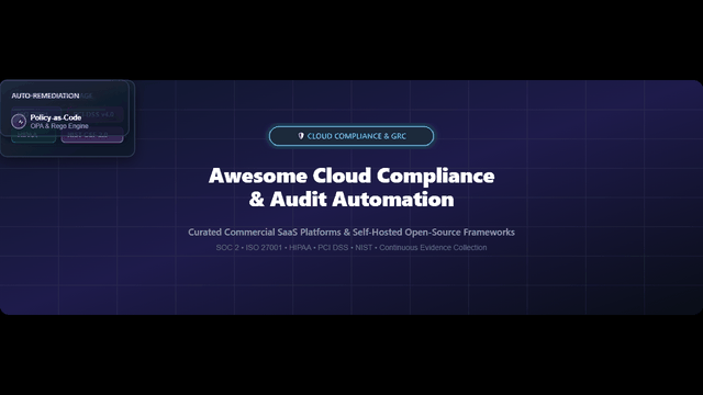 Awesome-Cloud-Compliance-Audit-Automation