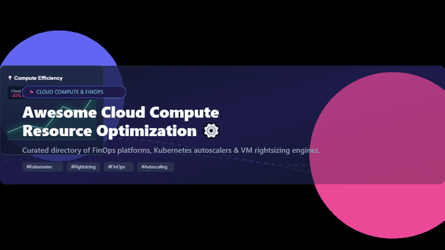 Awesome-Cloud-Compute-Resource-Optimization