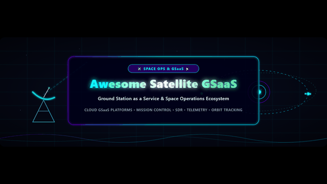Awesome-Satellite-Ground-Station-As-A-Service