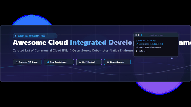 Awesome-Cloud-Integrated-Development-Environment-IDE