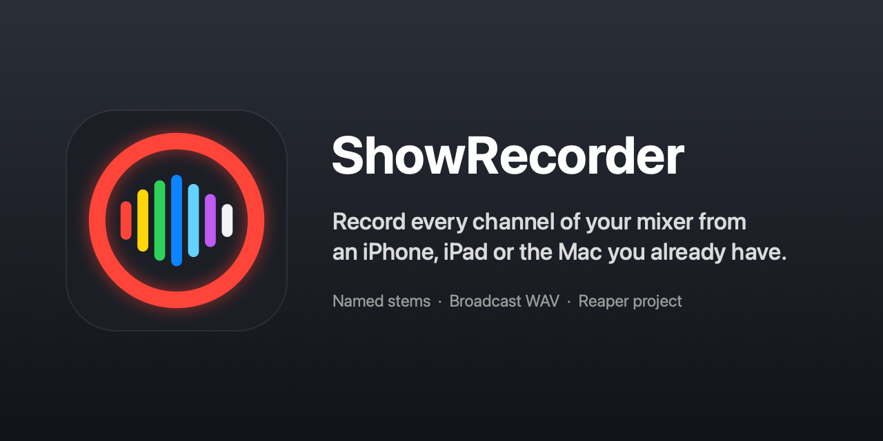 ShowRecorder
