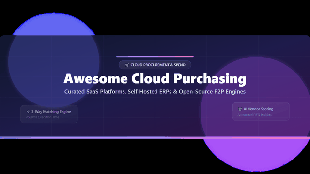 Awesome-Cloud-Purchasing-Procurement