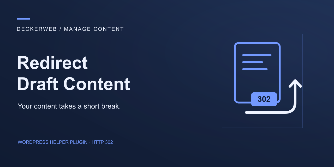redirect-draft-content