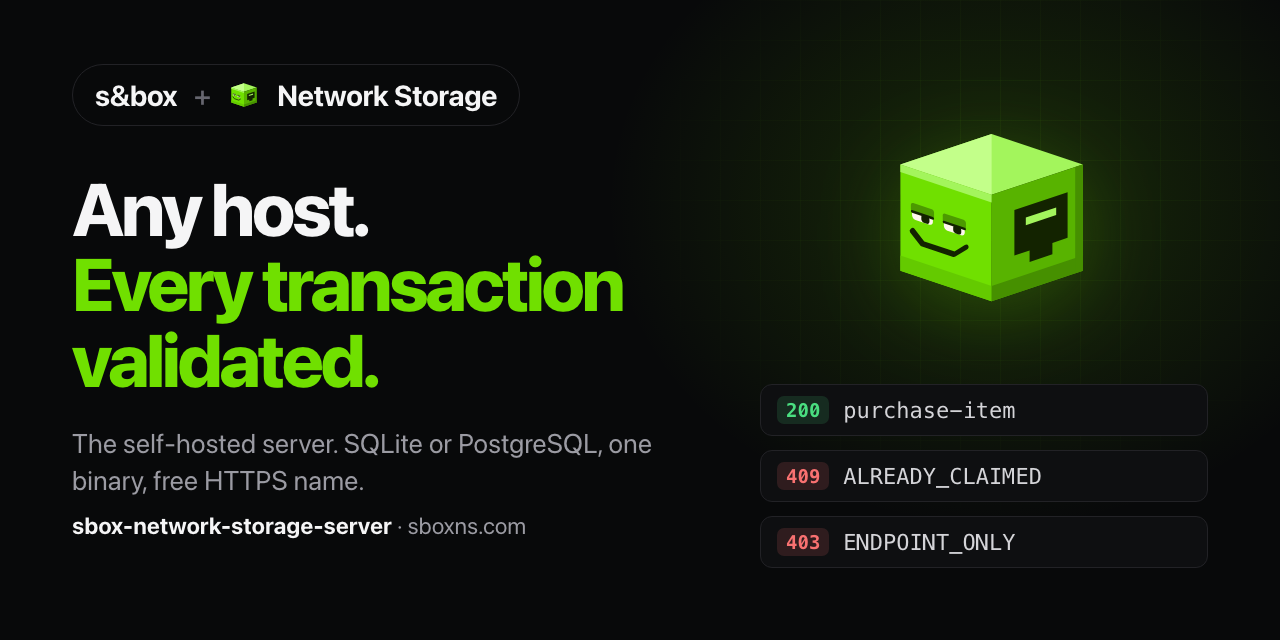 sbox-network-storage-server