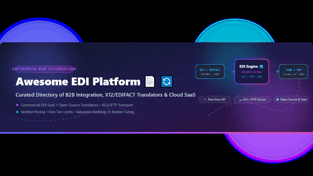 Awesome-Electronic-Data-Interchange-Edi-Platform