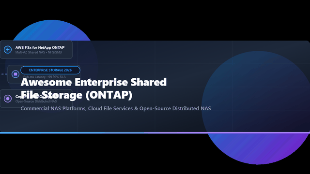 Awesome-Enterprise-Shared-File-Storage-Ontap