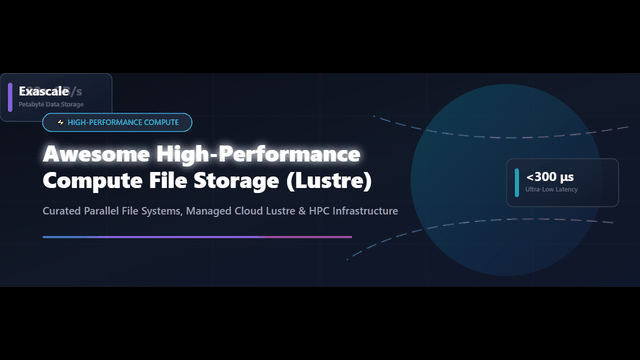Awesome-High-Performance-Compute-File-Storage-Lustre