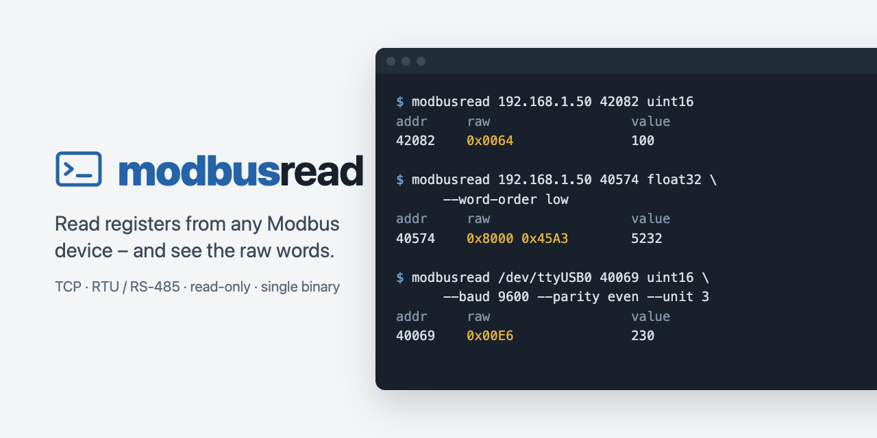 modbusread