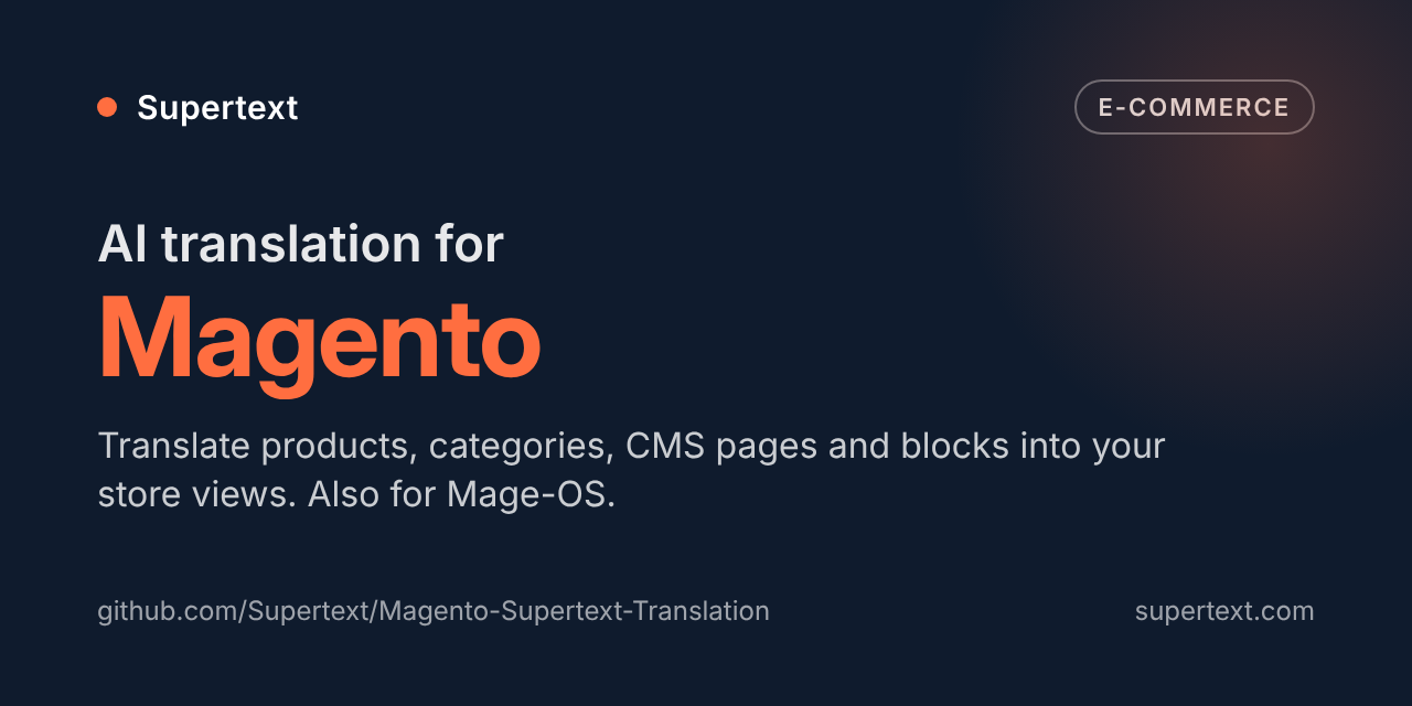Magento-Supertext-Translation
