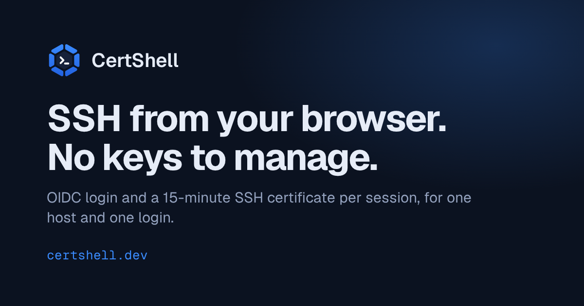 certshell