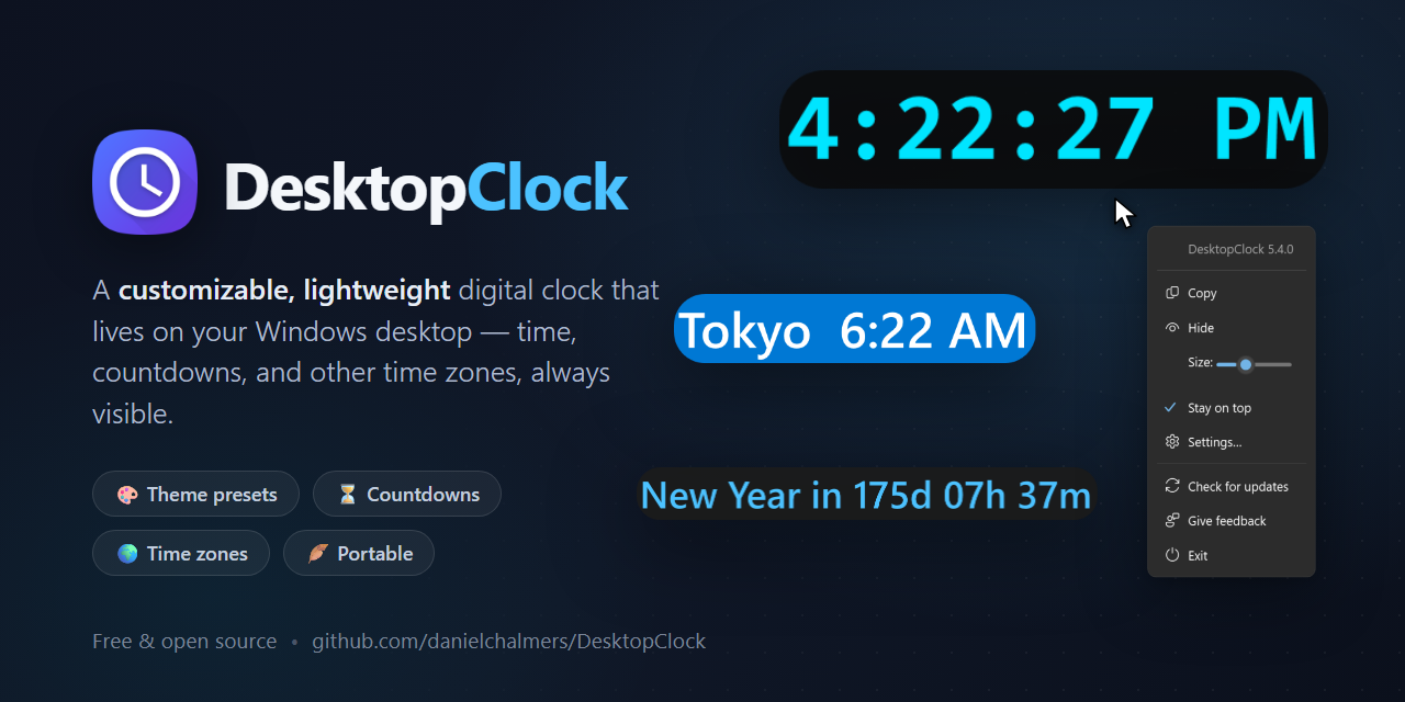 DesktopClock