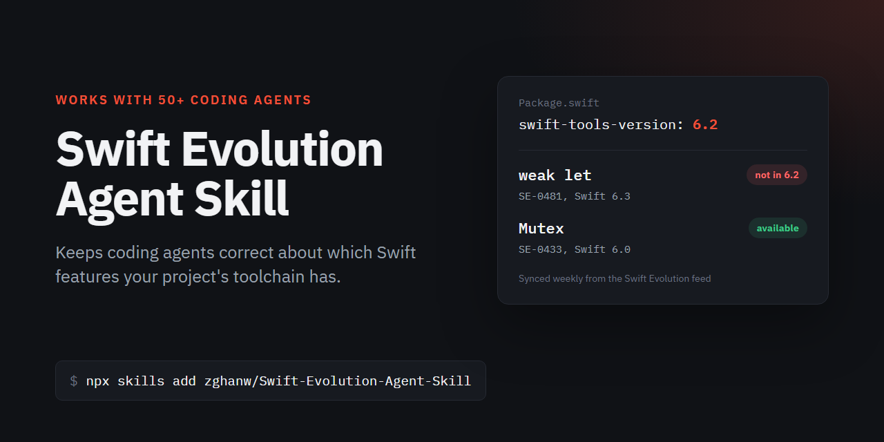 Swift-Evolution-Agent-Skill