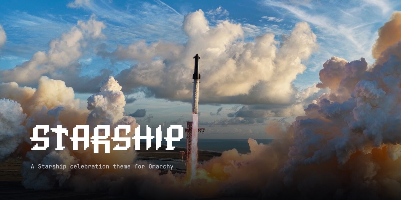 omarchy-starship-theme — omarchy theme install