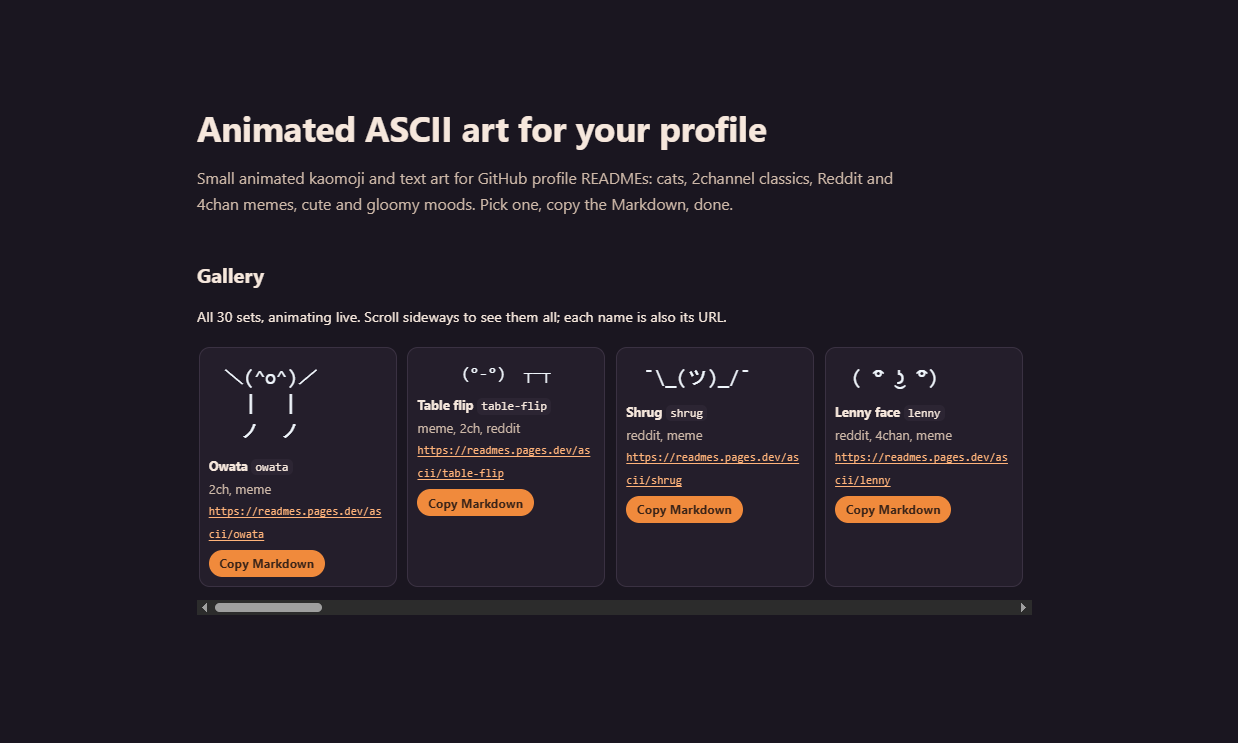 ascii-art-animated-profile