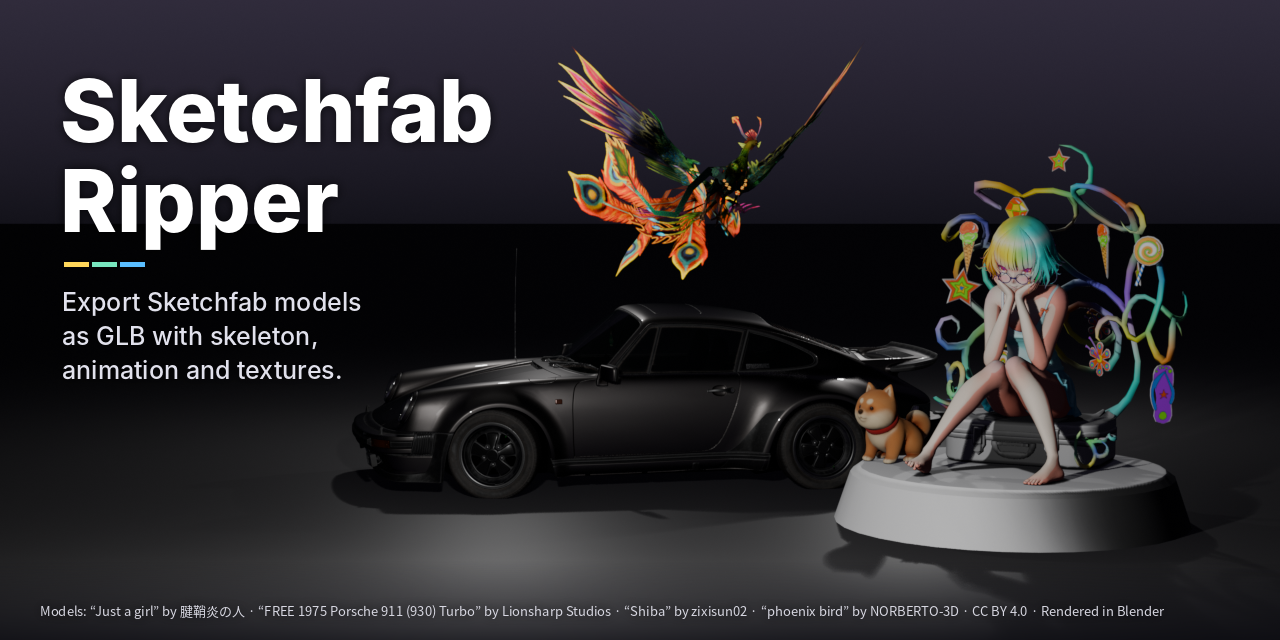 SketchFabModelRipping