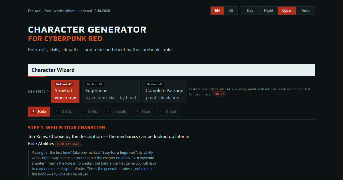 cpr-character-generator