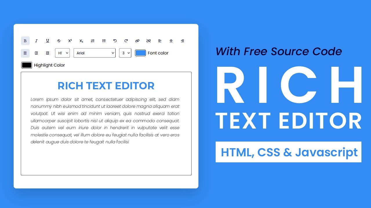 javascript-rich-text-editor