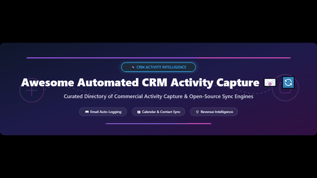 Awesome-Automated-CRM-Activity-Capture