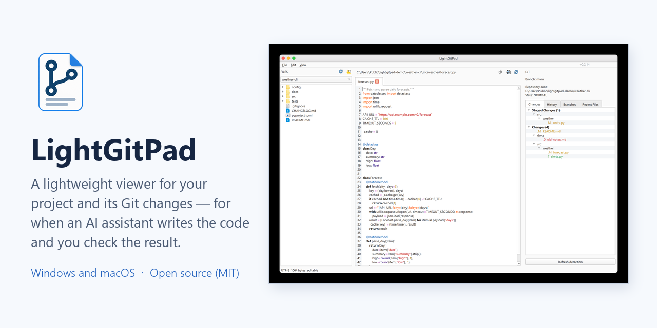LightGitPad
