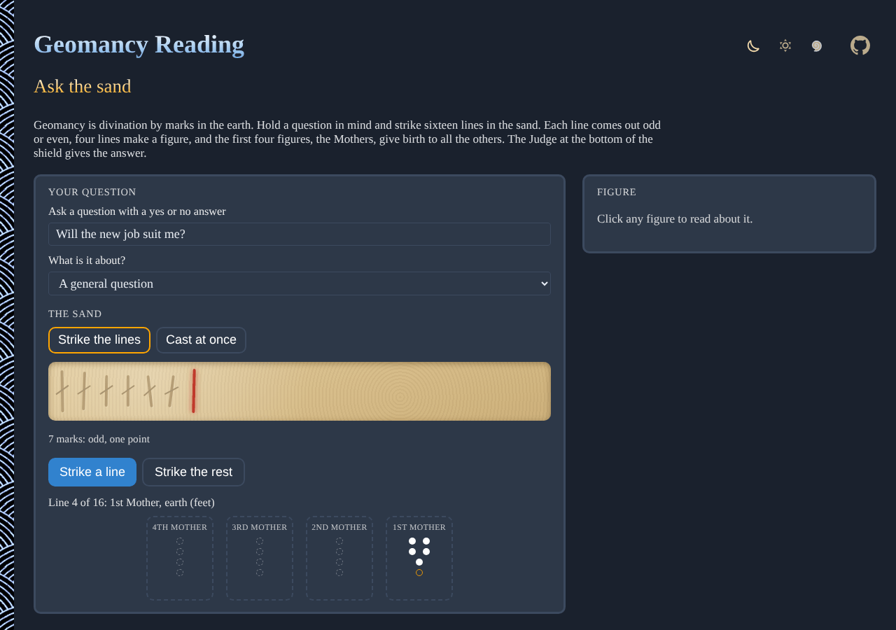 geomancy-reading