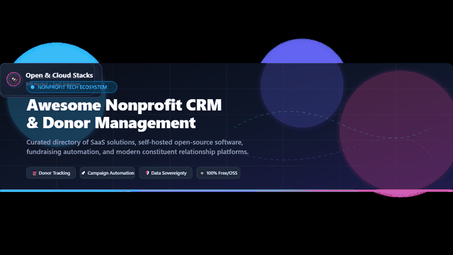 Awesome-Nonprofit-CRM-Donor-Management
