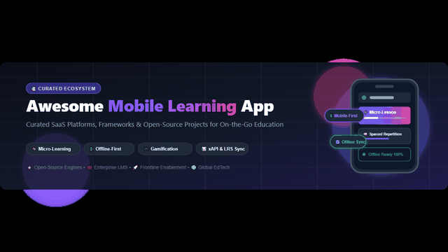 Awesome-Mobile-Learning-App