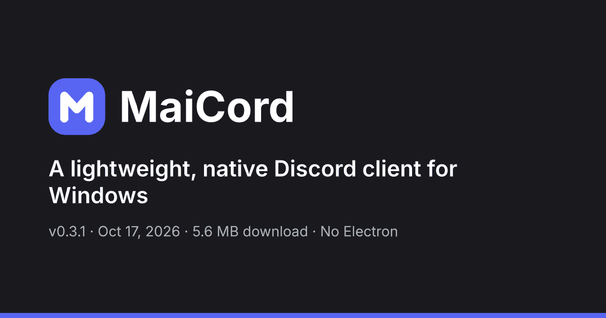 MaiCord