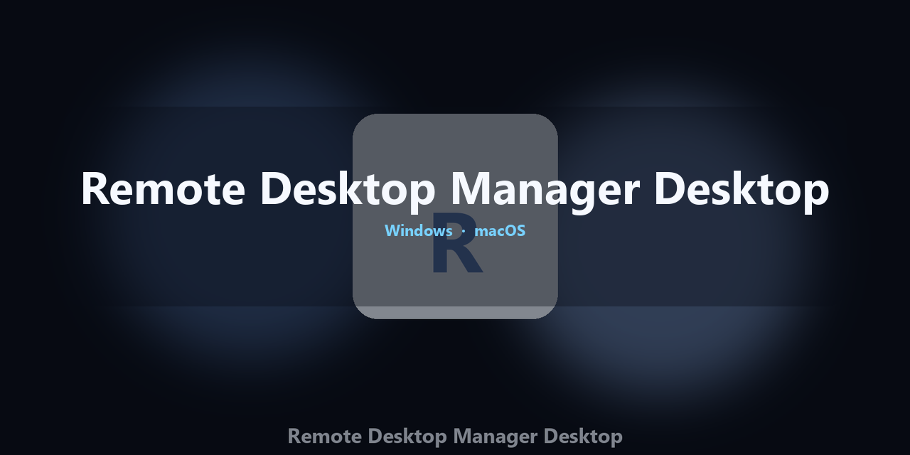 remote-desktop-manager