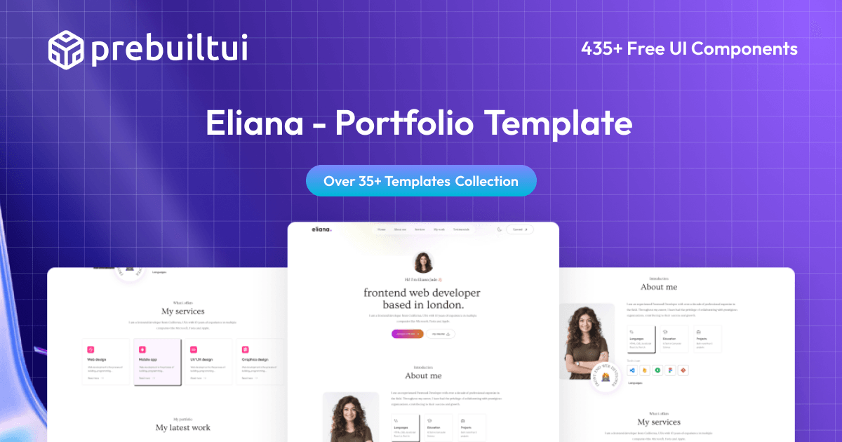 eliana-portfolio-template