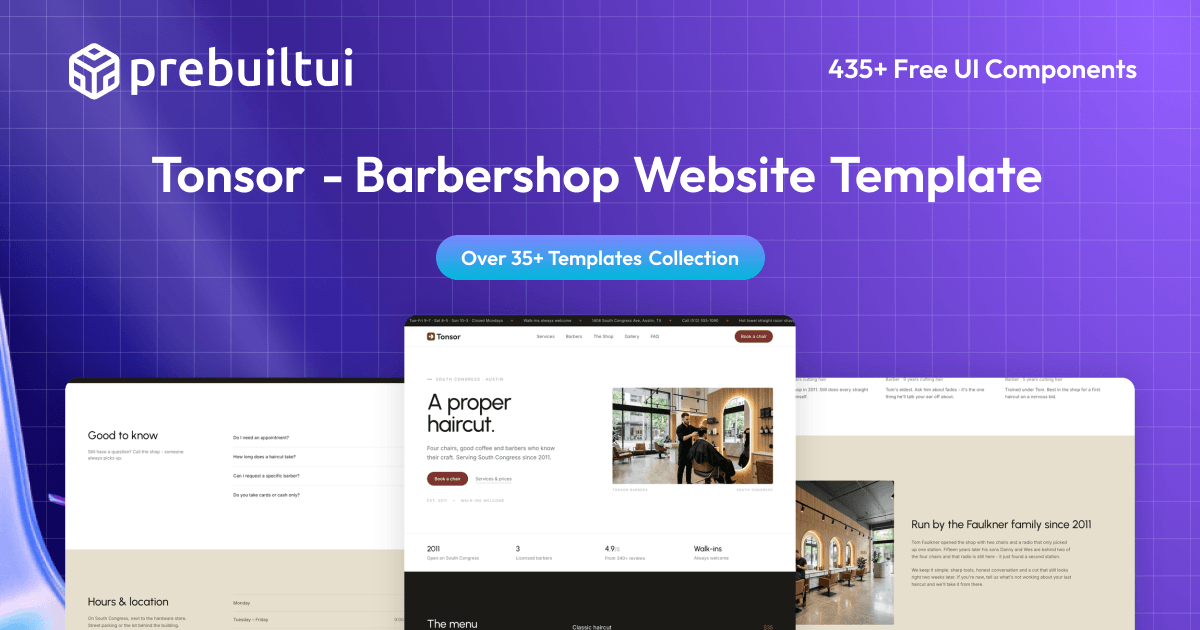barbershop-website-template