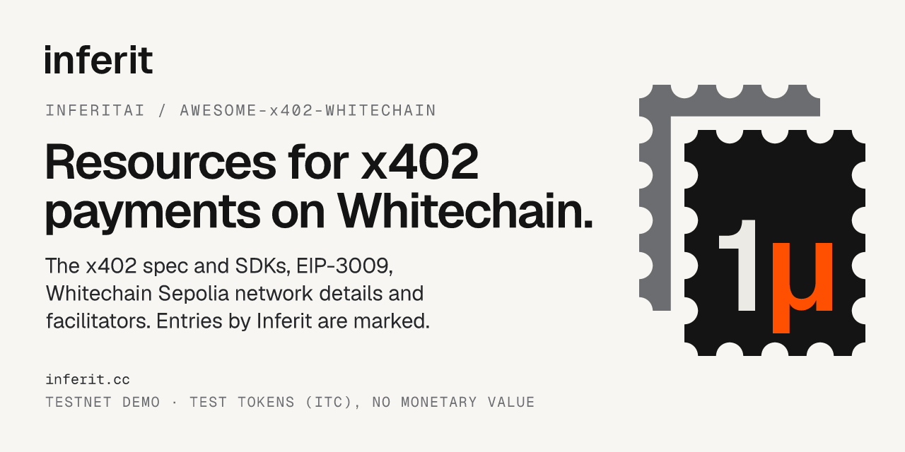 awesome-x402-whitechain