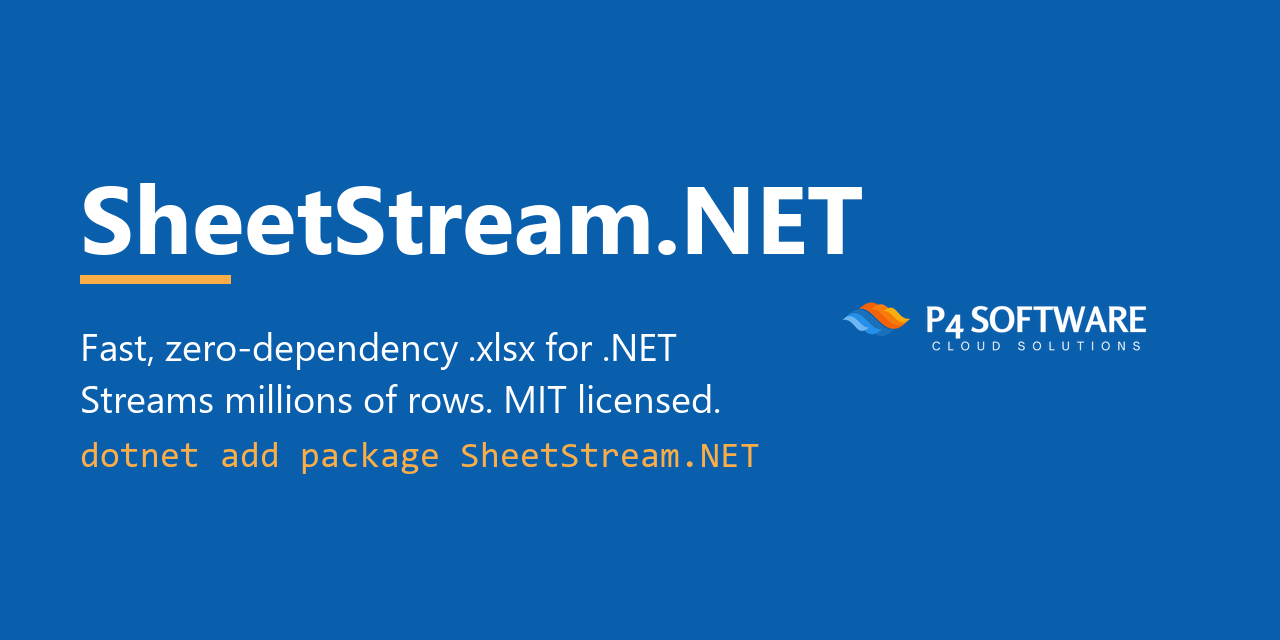 SheetStream.NET