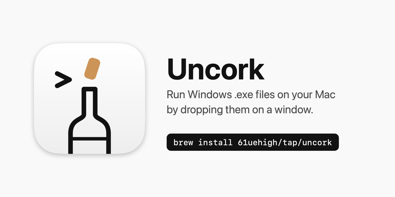 uncork
