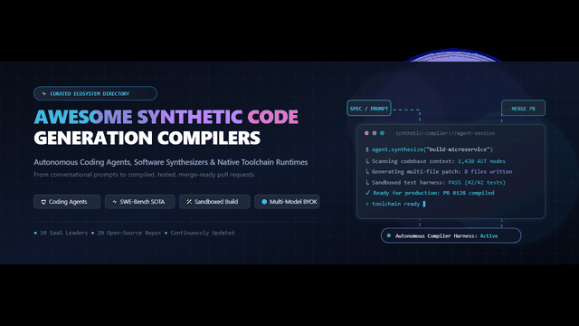Awesome-Synthetic-Code-Generation-Compilers