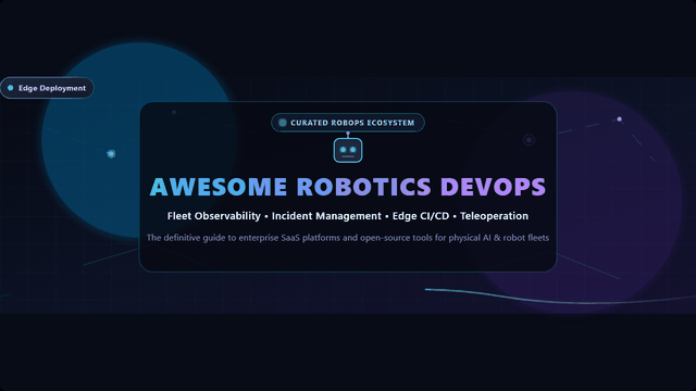 Awesome-Robotics-Devops