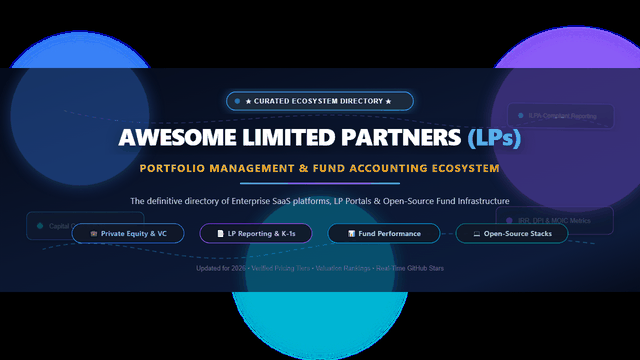 Awesome-Limited-Partners-LPS-Portfolio-Management